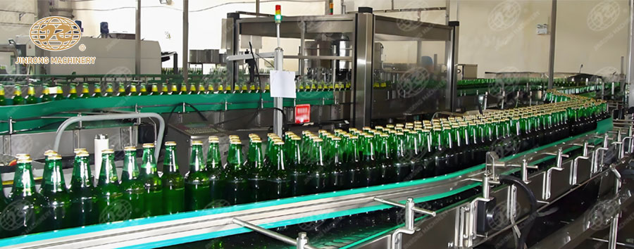 玻璃瓶啤酒灌裝線(xiàn) 玻璃瓶啤酒灌裝線(xiàn)