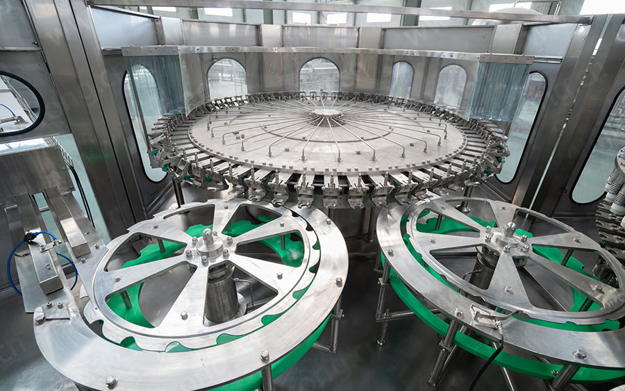 全自動果汁灌裝機(jī)洗瓶部分 全自動果汁灌裝機(jī)洗瓶部分